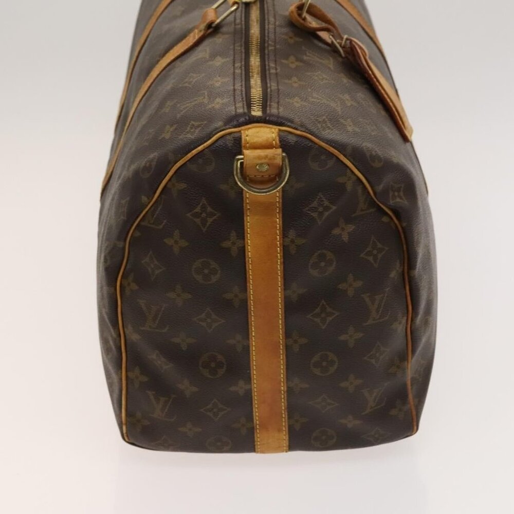 LOUIS VUITTON Monogram Keepall Bandouliere 50 Boston Bag M41416 LV Auth 125289 - Picture 5 of 16